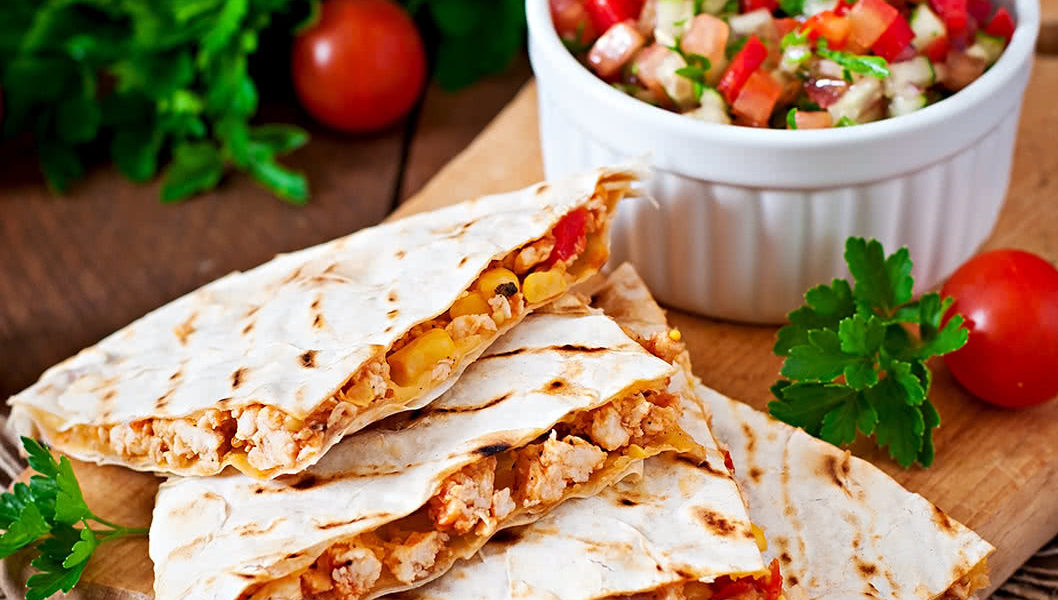quesadillas